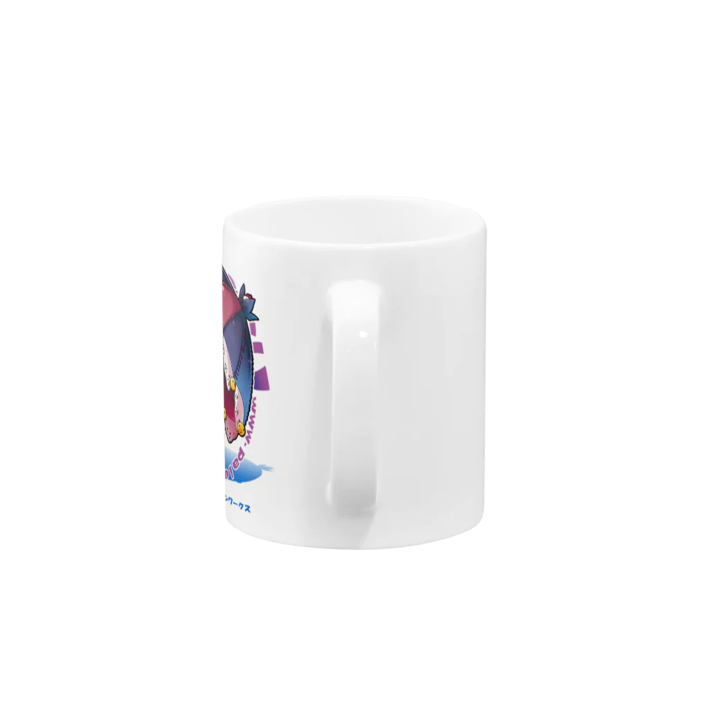 UKANODESIGNWORKSの「なめゴス」TYPE-1 Mug :handle