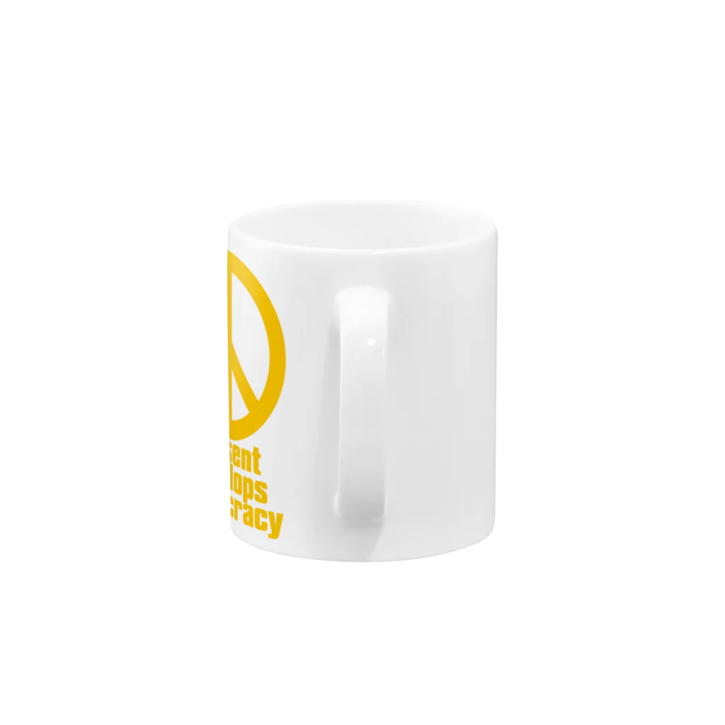 AURA_HYSTERICAのPEACE Mug :handle