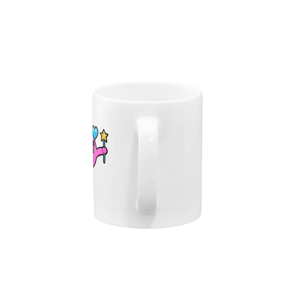 PINKNOKOのPINKNOKOマグカップ Mug :handle