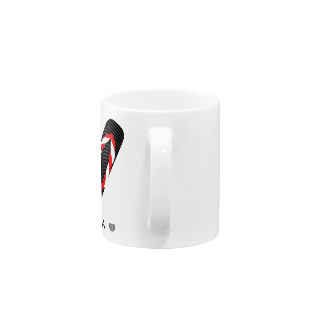 ジェーンのみせ(いっ福商店)のGETA LOVE Mug :handle