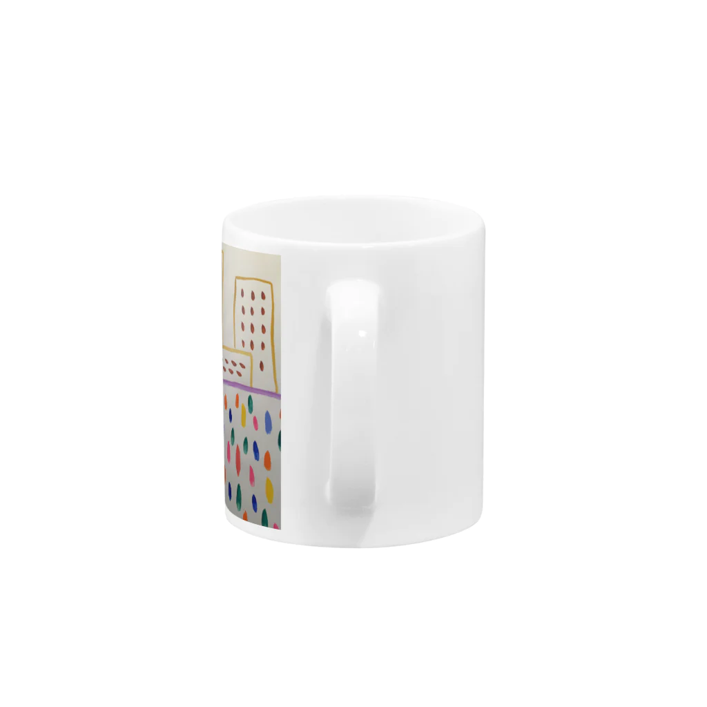 I.RO.HA.NI.HO.HE.To.のCity and people Mug :handle