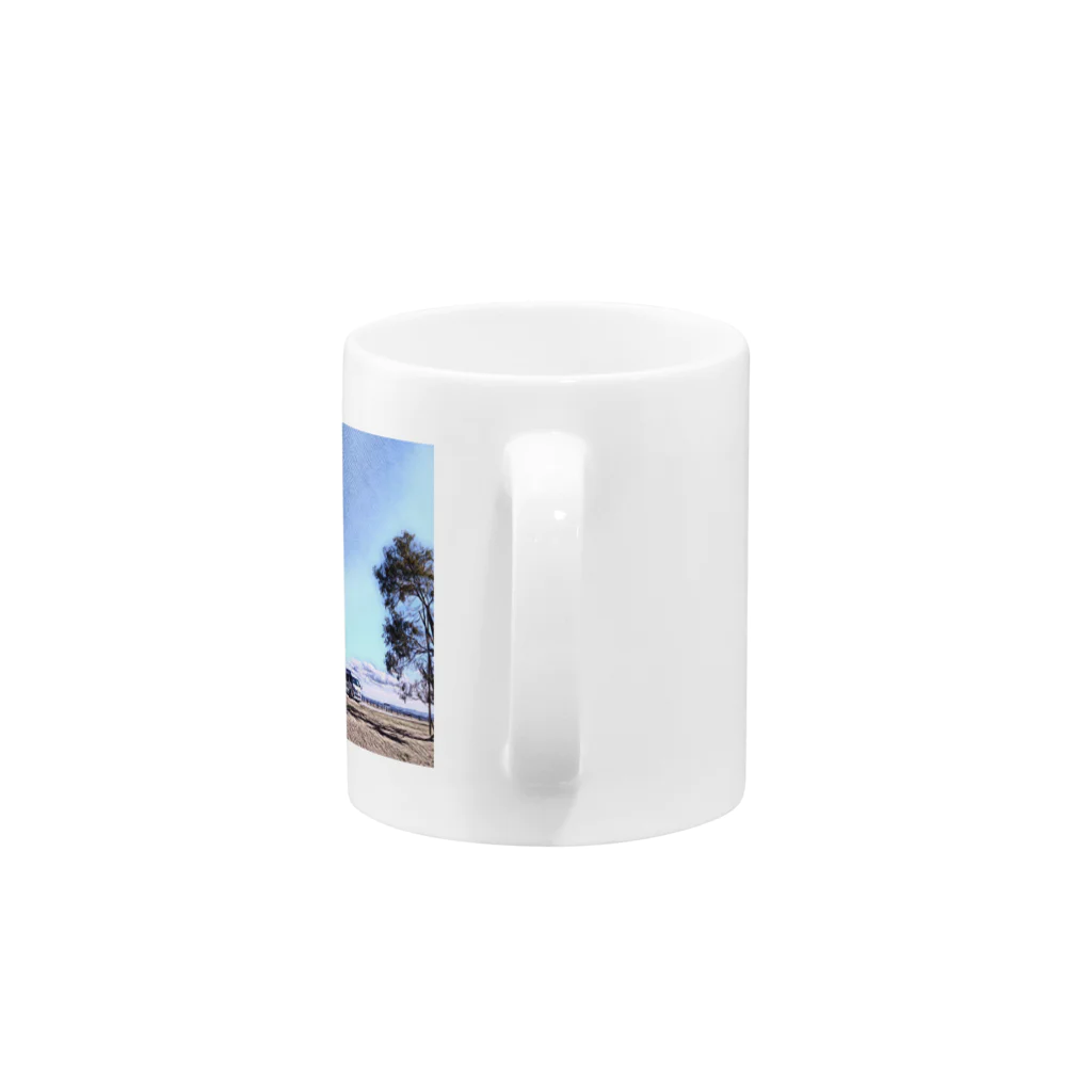 honeybeeの空01 Mug :handle