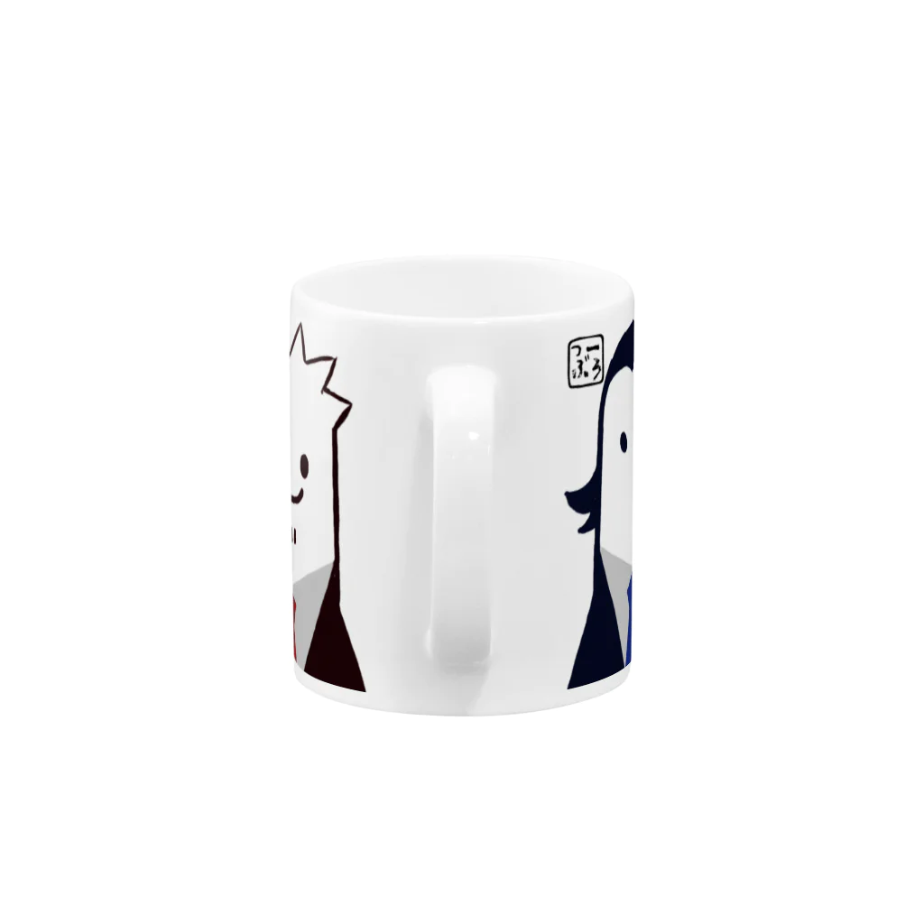 2BRO. 公式グッズストアのちーむつーぶろ　マグカップ Mug :handle