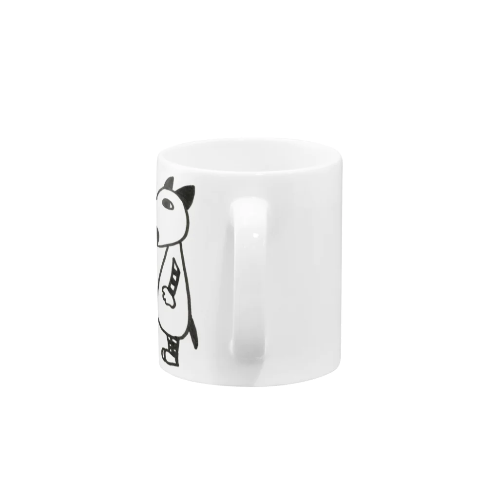 かねこんぶのたくちゃん Mug :handle