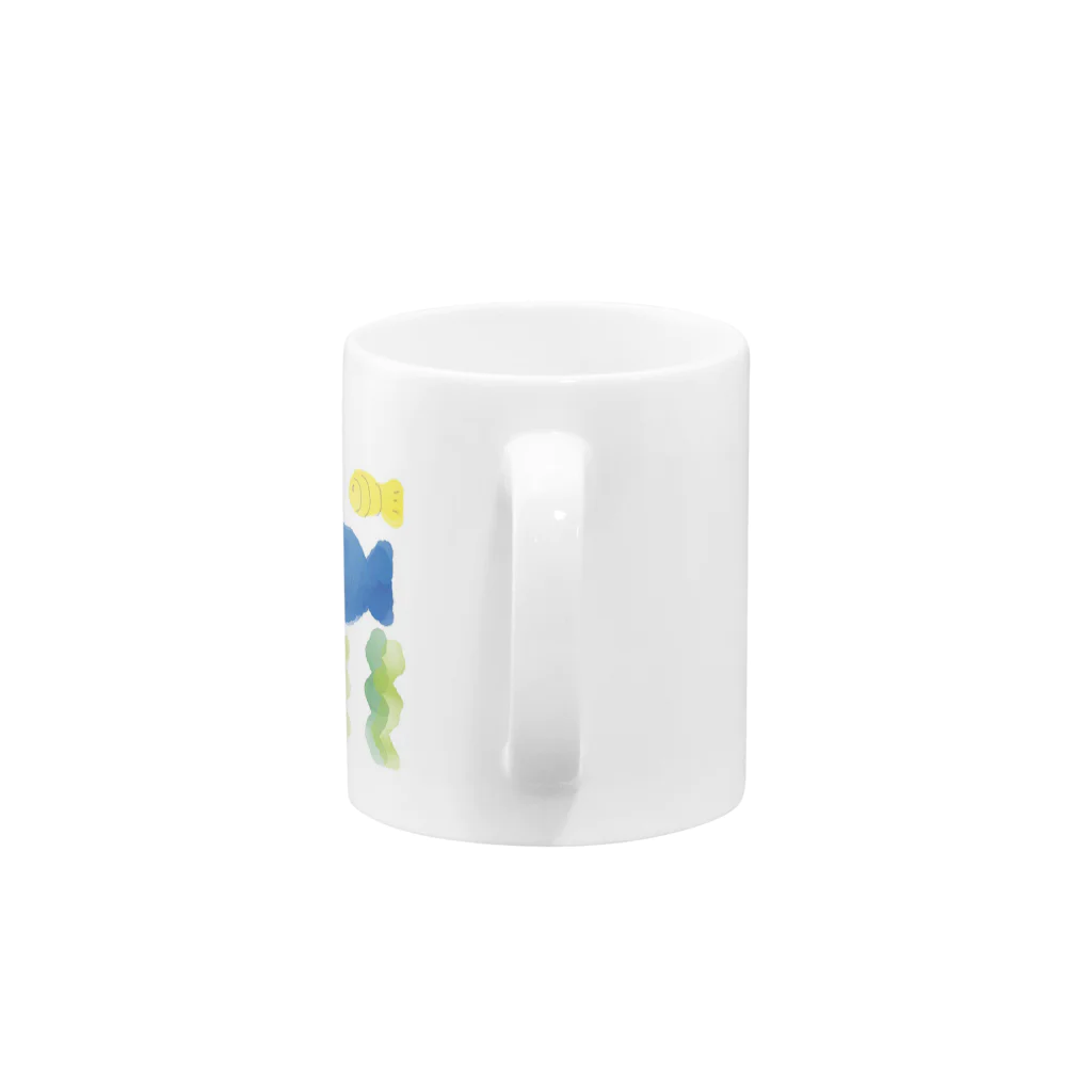 BOYのおさかな Mug :handle