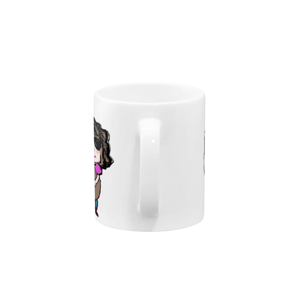 Arcoirisocoのギターラ Mug :handle