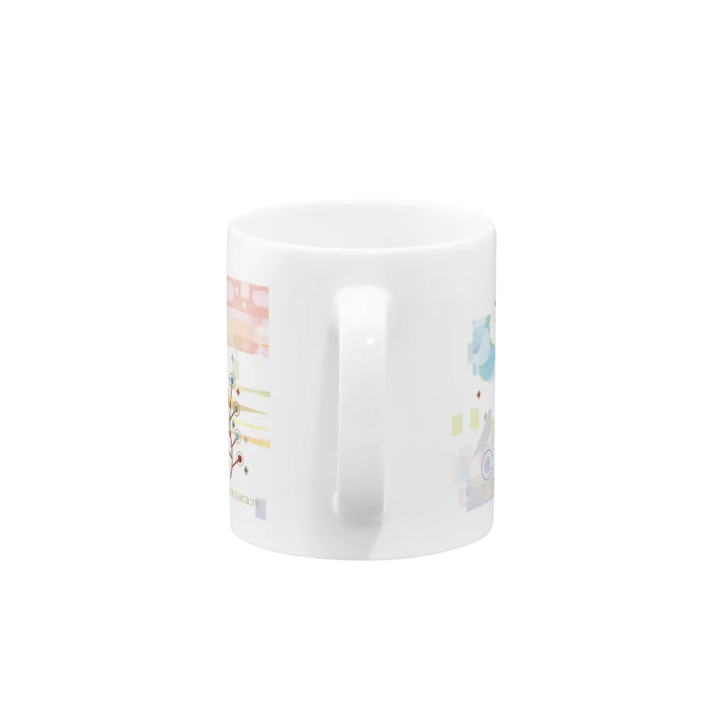 ペンギンパカリの4seasons Mug :handle