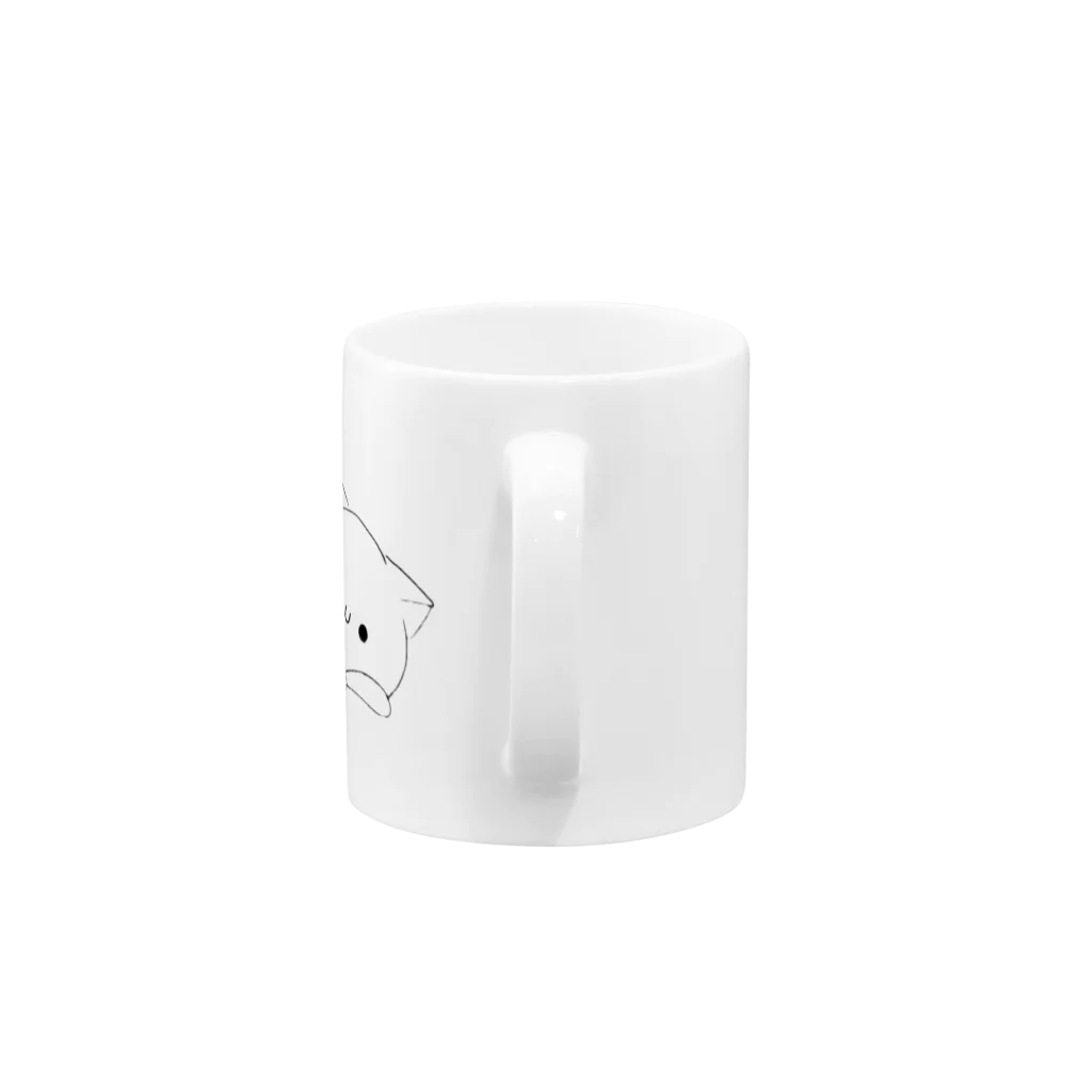 honogのにゃこ Mug :handle