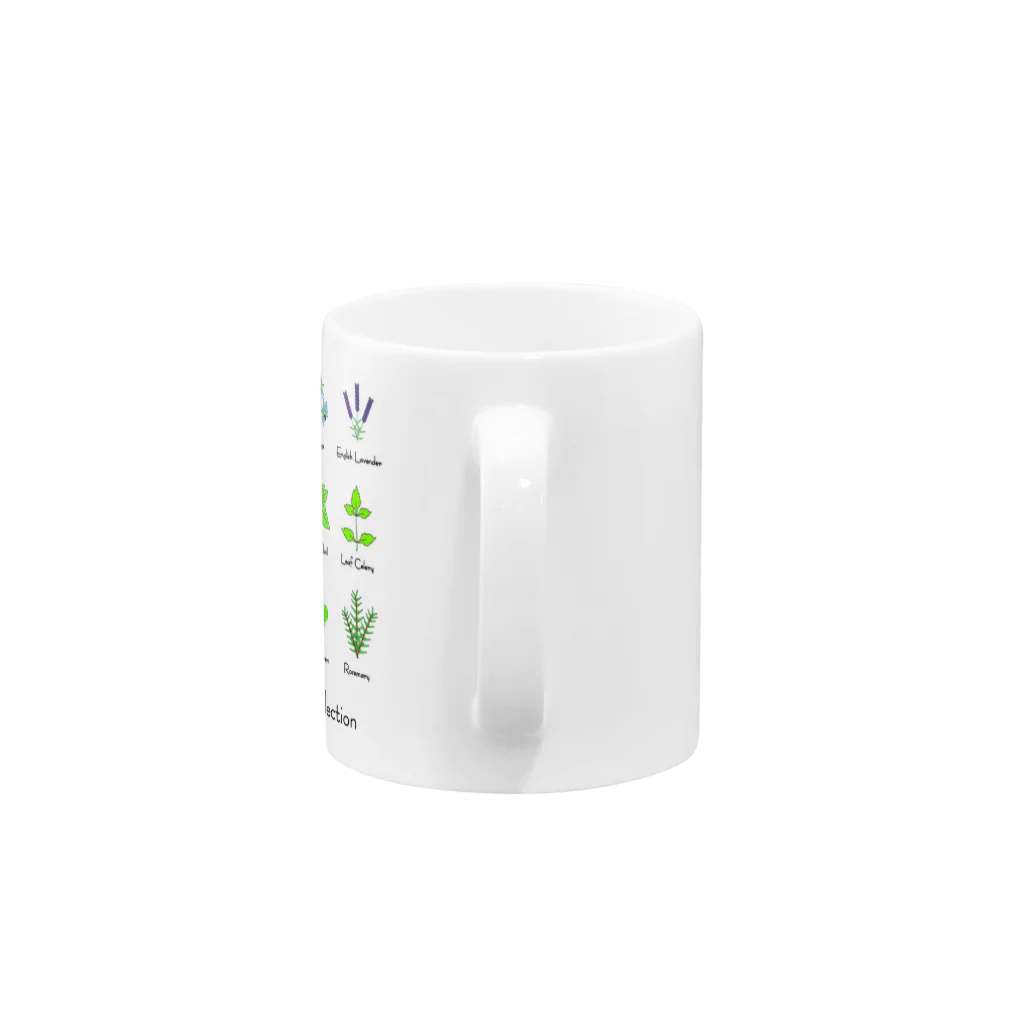 ざおうハーブのざおうハーブコレクション Mug :handle