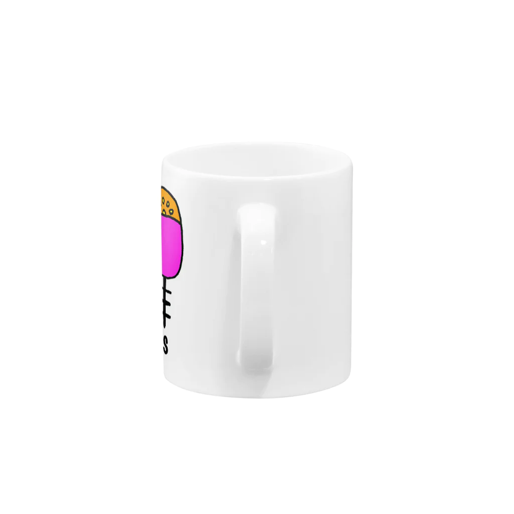 maplesのテキテキ Mug :handle