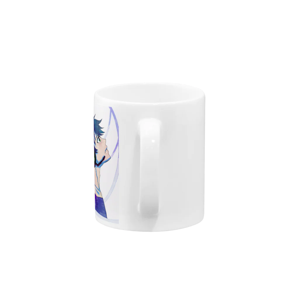 Lag−SKetch（らぐすけ）のリアルワイヤードver2.0 Mug :handle