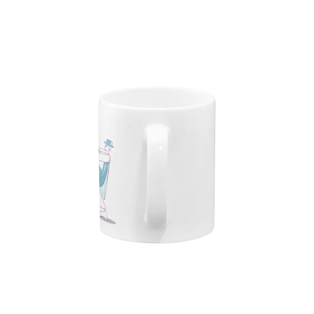 OW STOREのトロンボーンマン Mug :handle