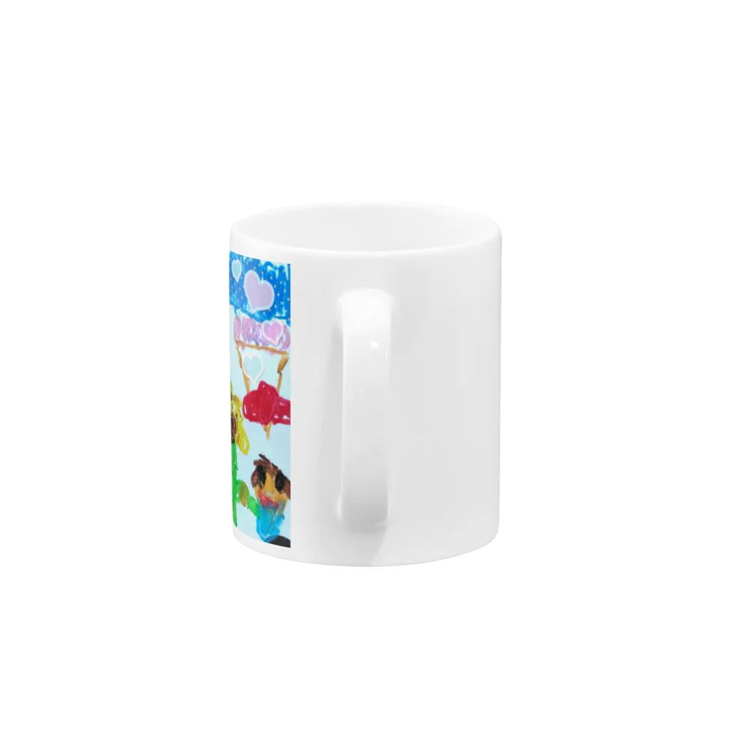 ねこの母の日 Mug :handle