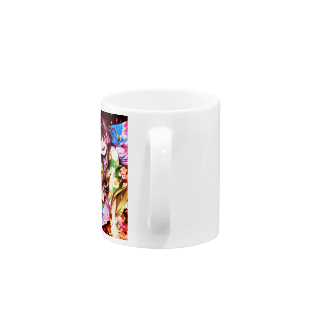 春紫苑のSAKURA Mug :handle