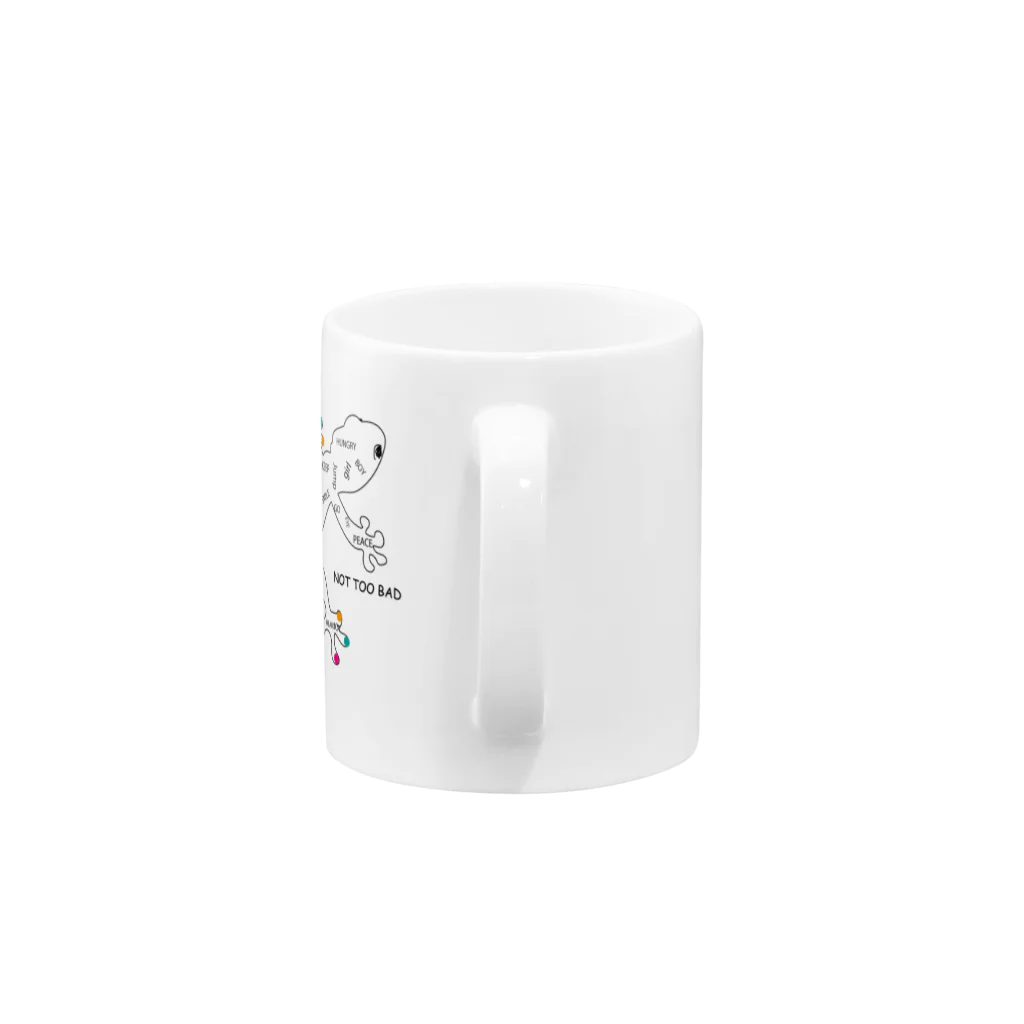 MON`s CollectionのHAPPY ♡YAMORI Mug :handle