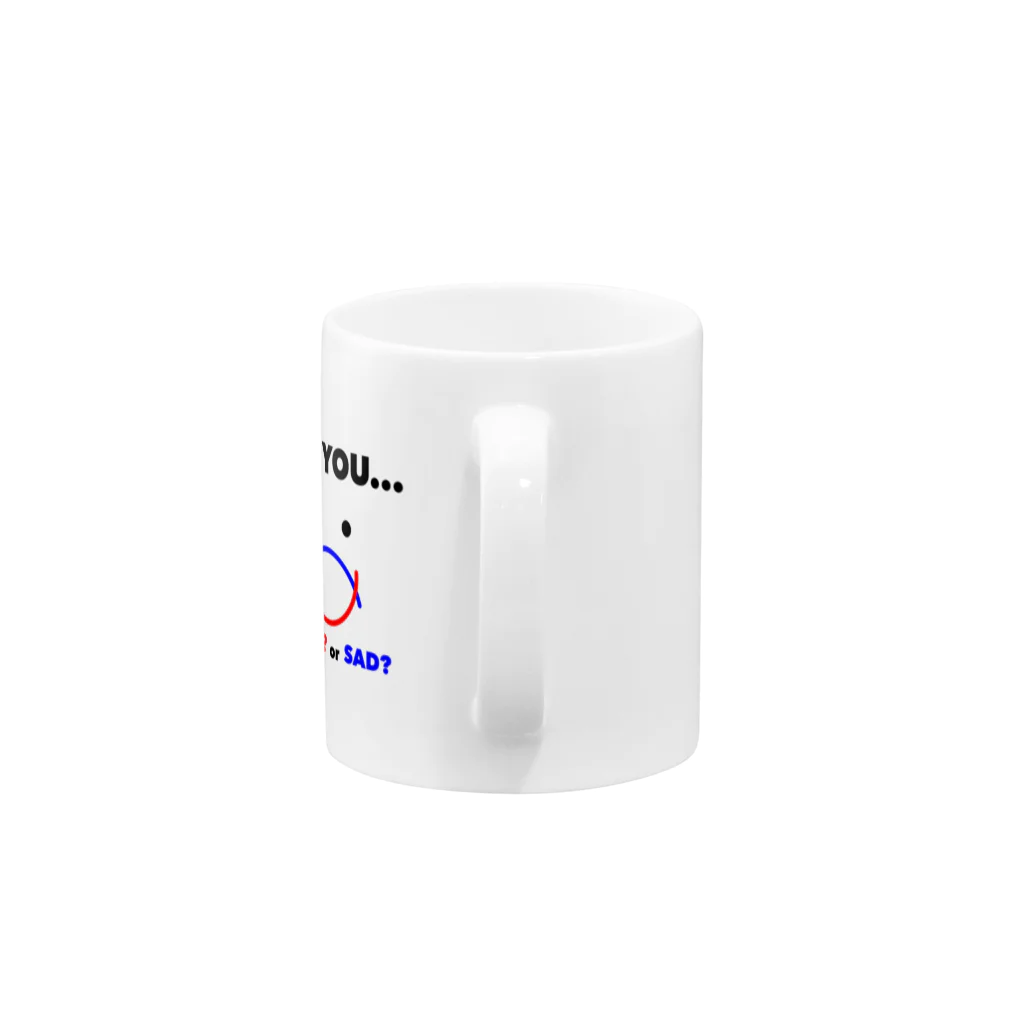 あーのさん shopのAre you... Mug :handle