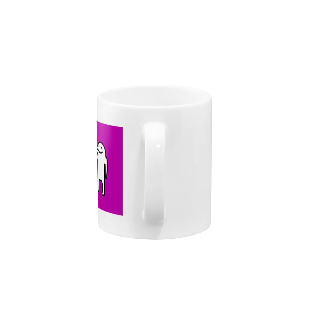 イルカニソゲソの【イルカニソゲソ】行儀の悪い Mug :handle