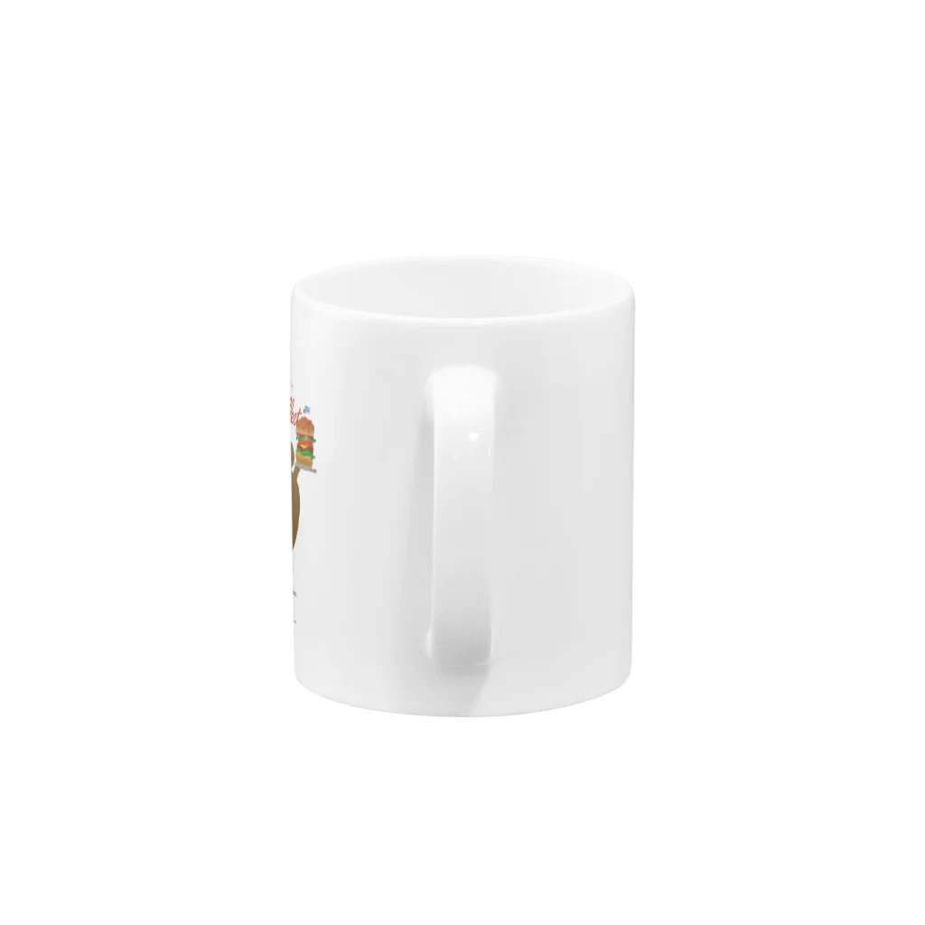 カバコレのBurger KABA Mug :handle