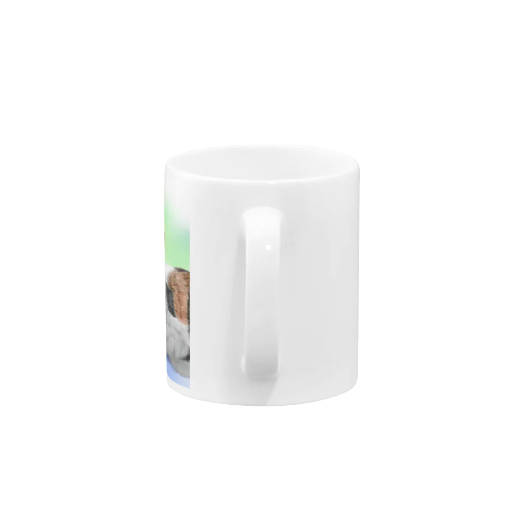 林檎猫₍˄·͈༝·͈˄₎◞ ̑̑ෆ⃛のレミちゃん Mug :handle