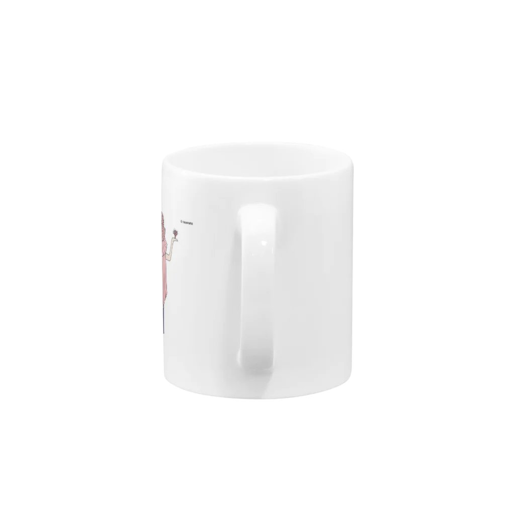 nauxnahzの桜の妖精 Mug :handle