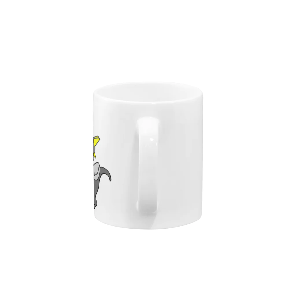 がわしょっぷのドラゴンのチャック Mug :handle