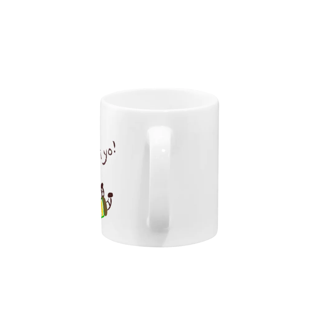 Sachiのおもしろいよくん Mug :handle