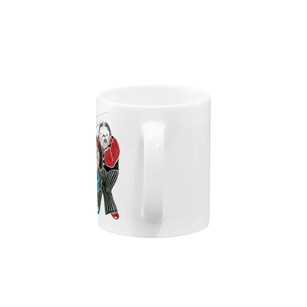 マダム・タカコshop　(byジャズ ビレバン)の楽しく、楽しく、ジャズのスイング？ Mug :handle