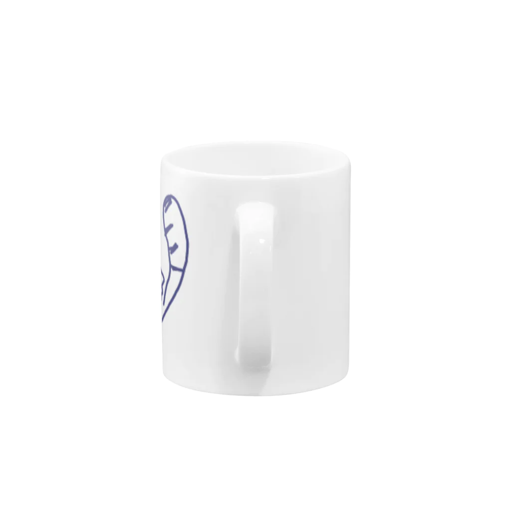 ラナのおさぼりグッズのたぬき Mug :handle