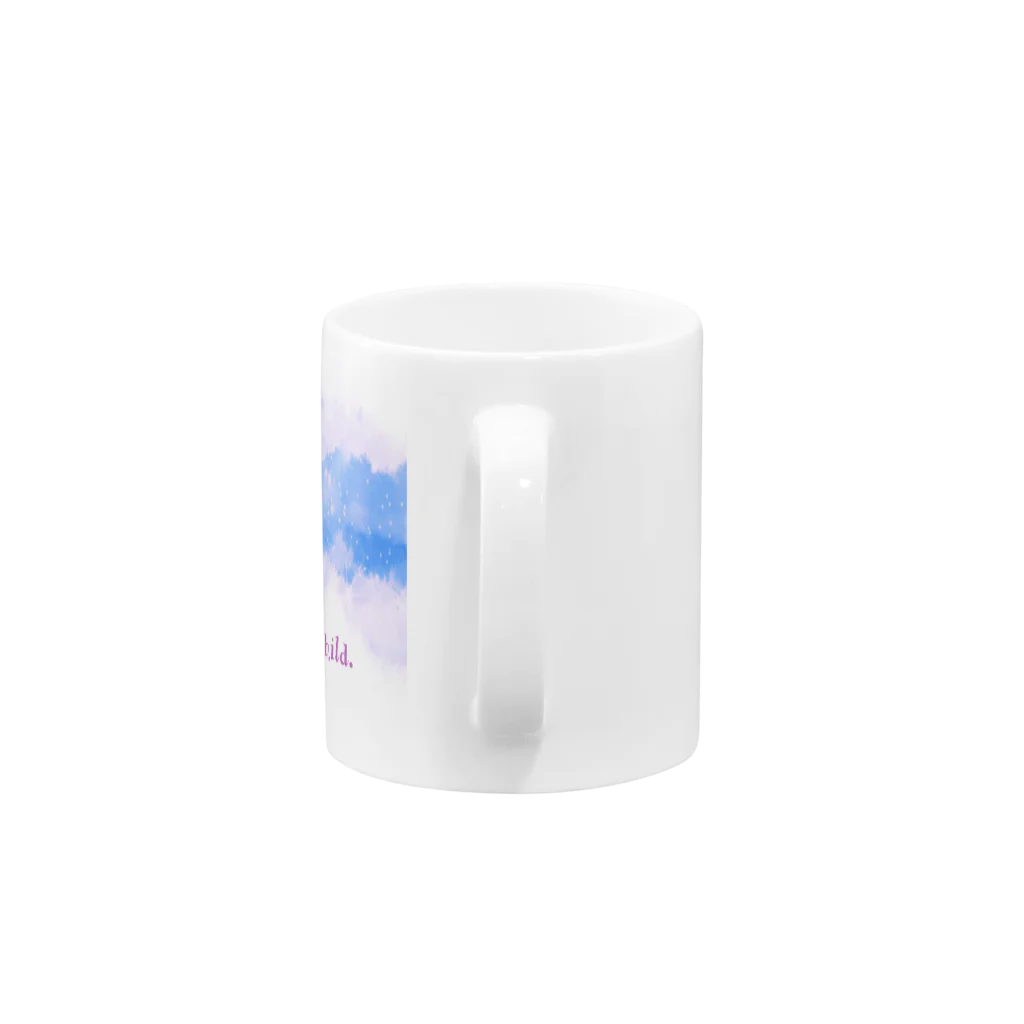 たまごの永遠にガキンチョよ Mug :handle