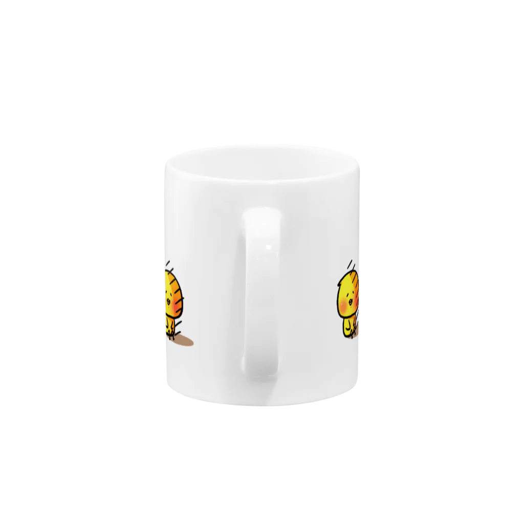 ねこっこのたそがれのぽよん子 Mug :handle