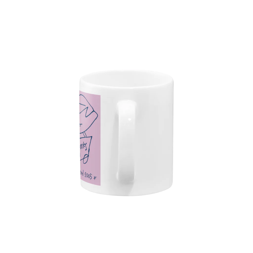 続・マキノ槇ぞうの10th anniversary gpink Mug :handle