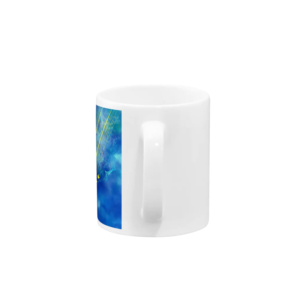 らくがき堂の夜空 Mug :handle