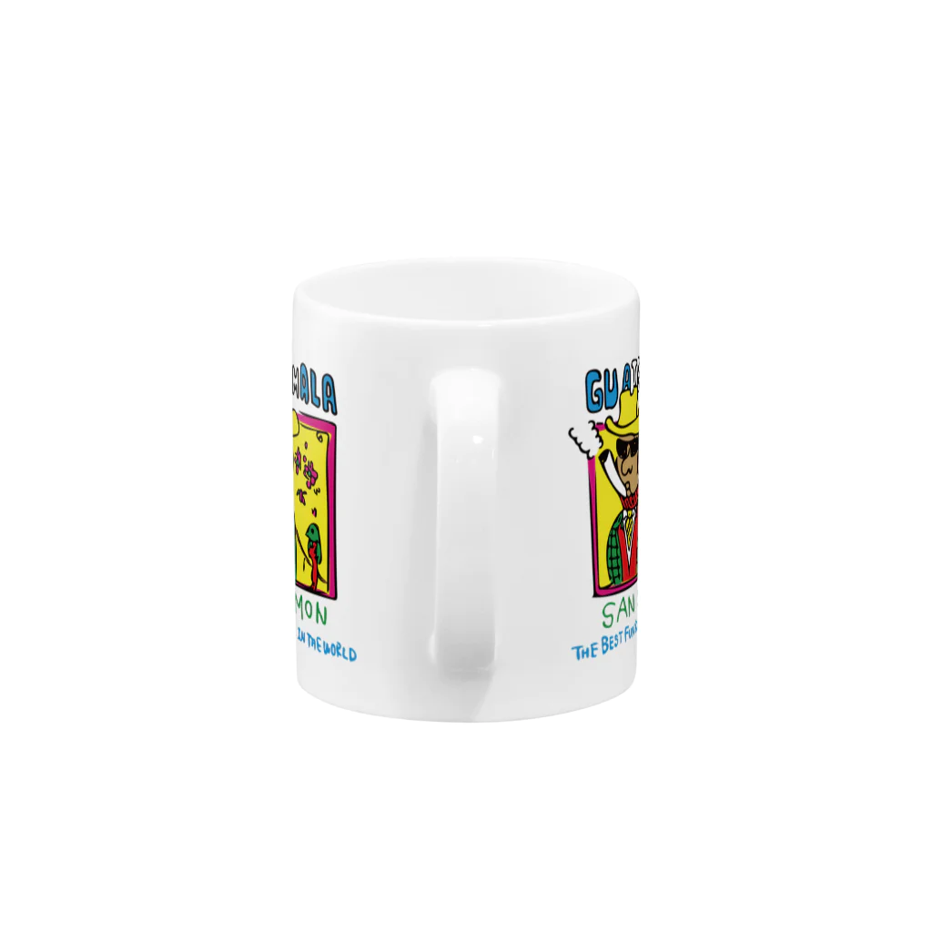 kennyの5 FUN COFFEE in GUATEMALA Mug :handle
