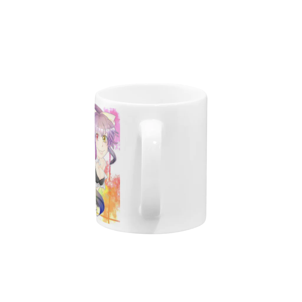 ぺちゃの ○。銀狐堂。○ の魔法が使えそうなポニテ娘 Mug :handle