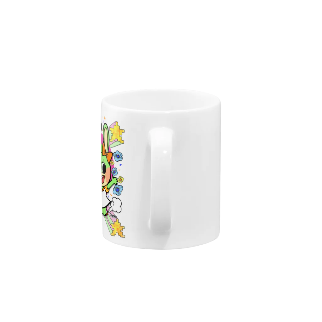 CHUMANのWAFFLES Mug :handle