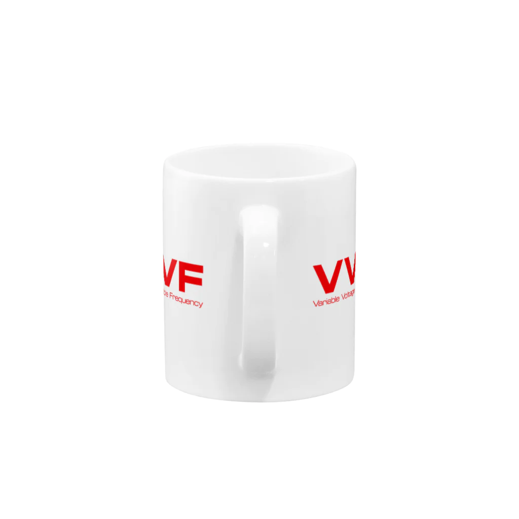 急行天北の鉄道 VVVF マグカップ（JR九） マグカップの取っ手の部分