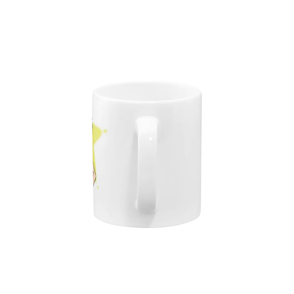 めかぶの店のケッケくん Mug :handle