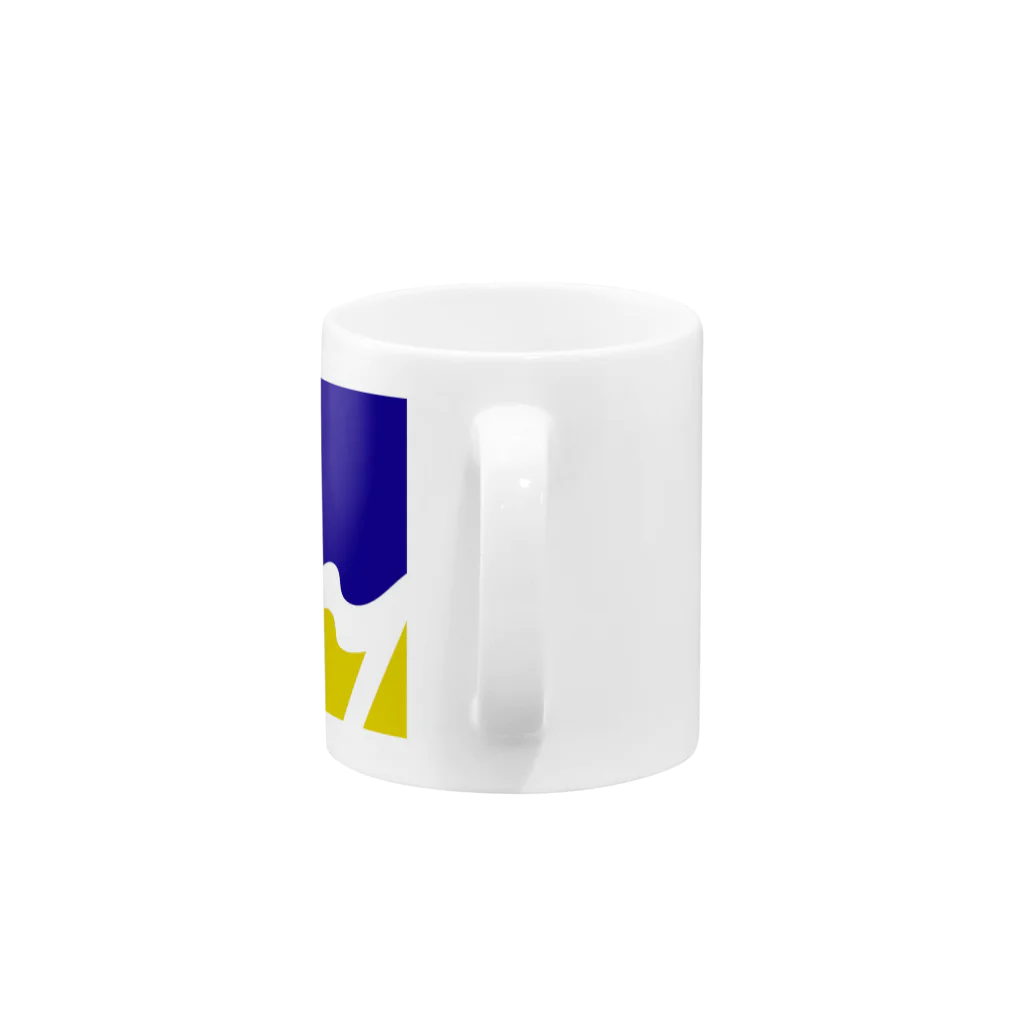 OTOMI SHOPのYAMATシャツ Mug :handle