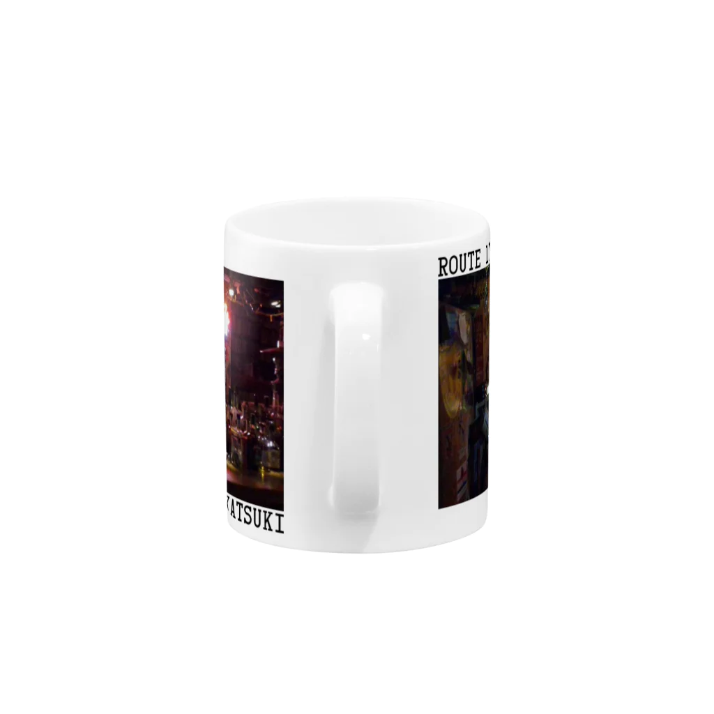 SaloonRoute171のBar Picture Mug :handle