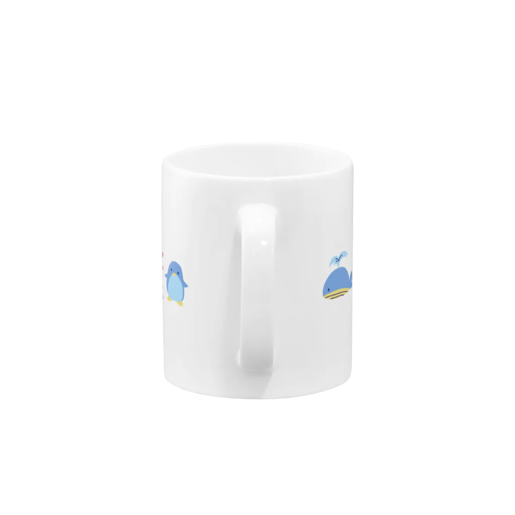 Ashidoriのマリン Mug :handle