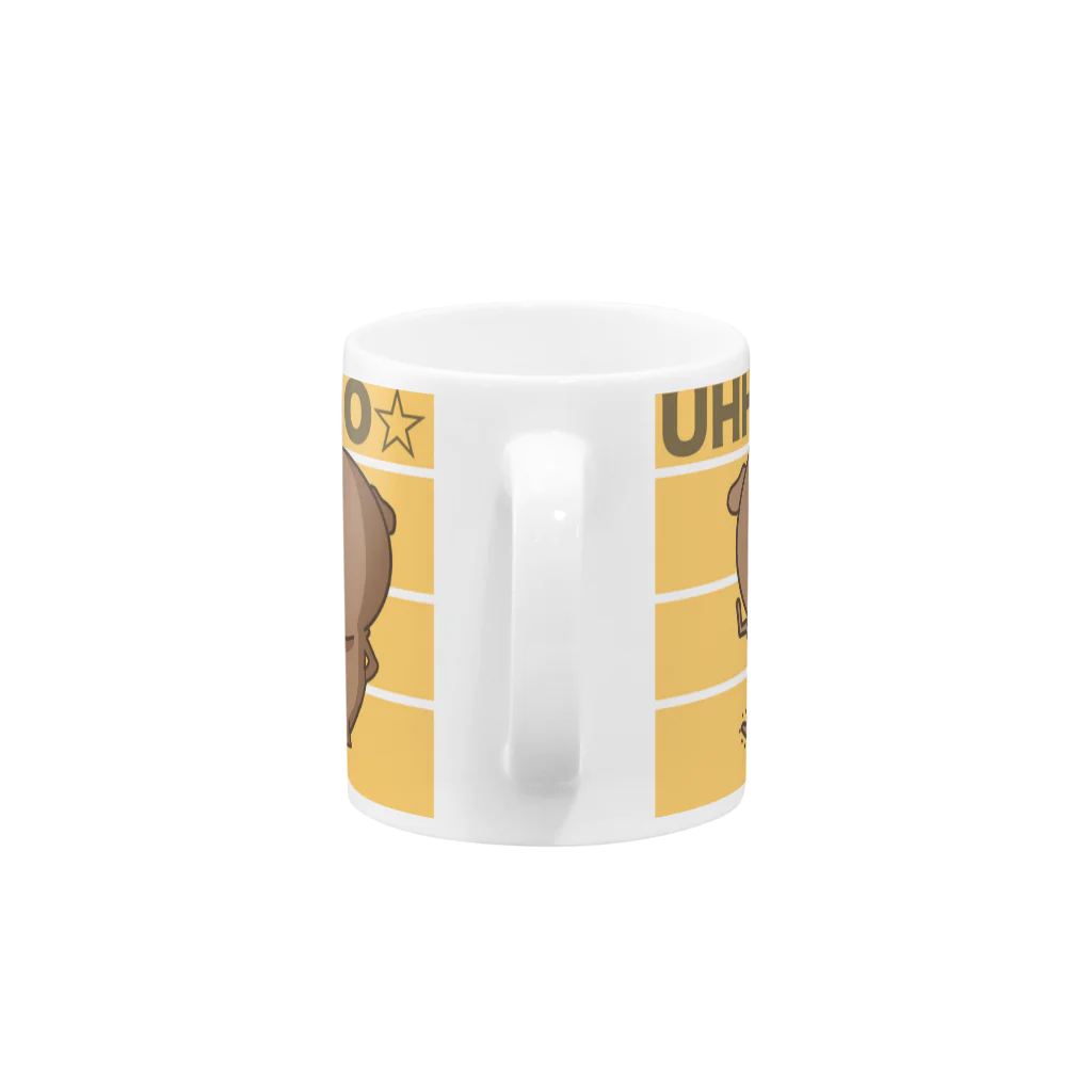 bono shopの【ぽちぼの】ぽちの名言シリーズ Mug :handle