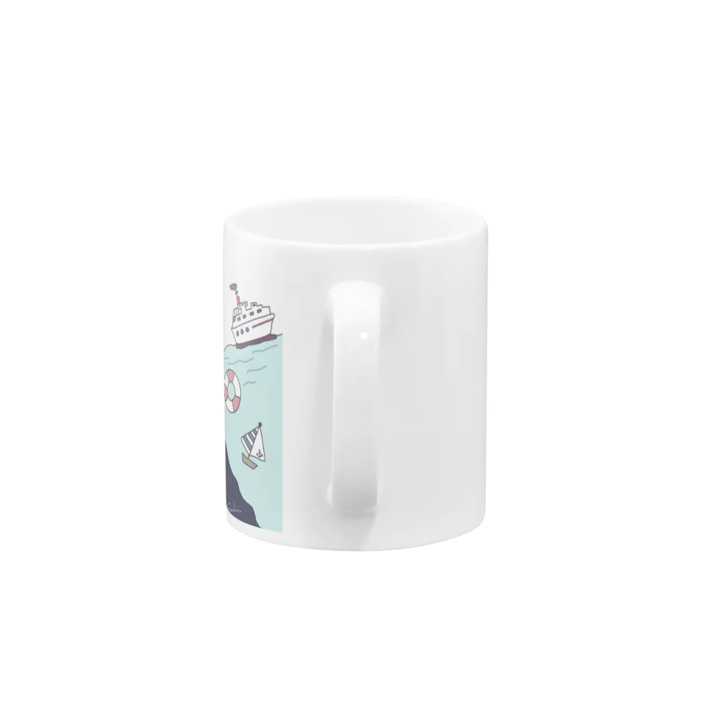 SachunのCaptain Sachun Mug :handle