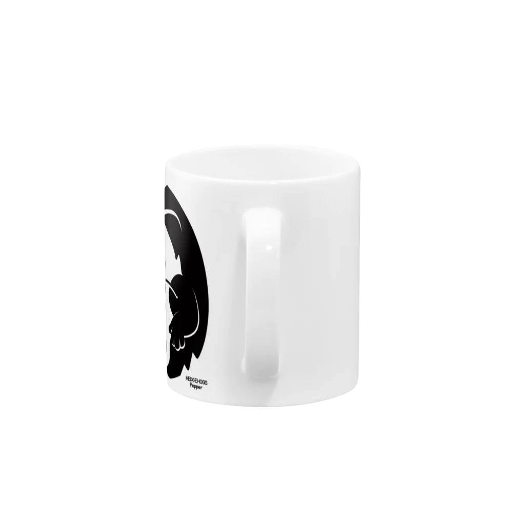 ygkkのHEDGEHOGS Pepper Mug :handle