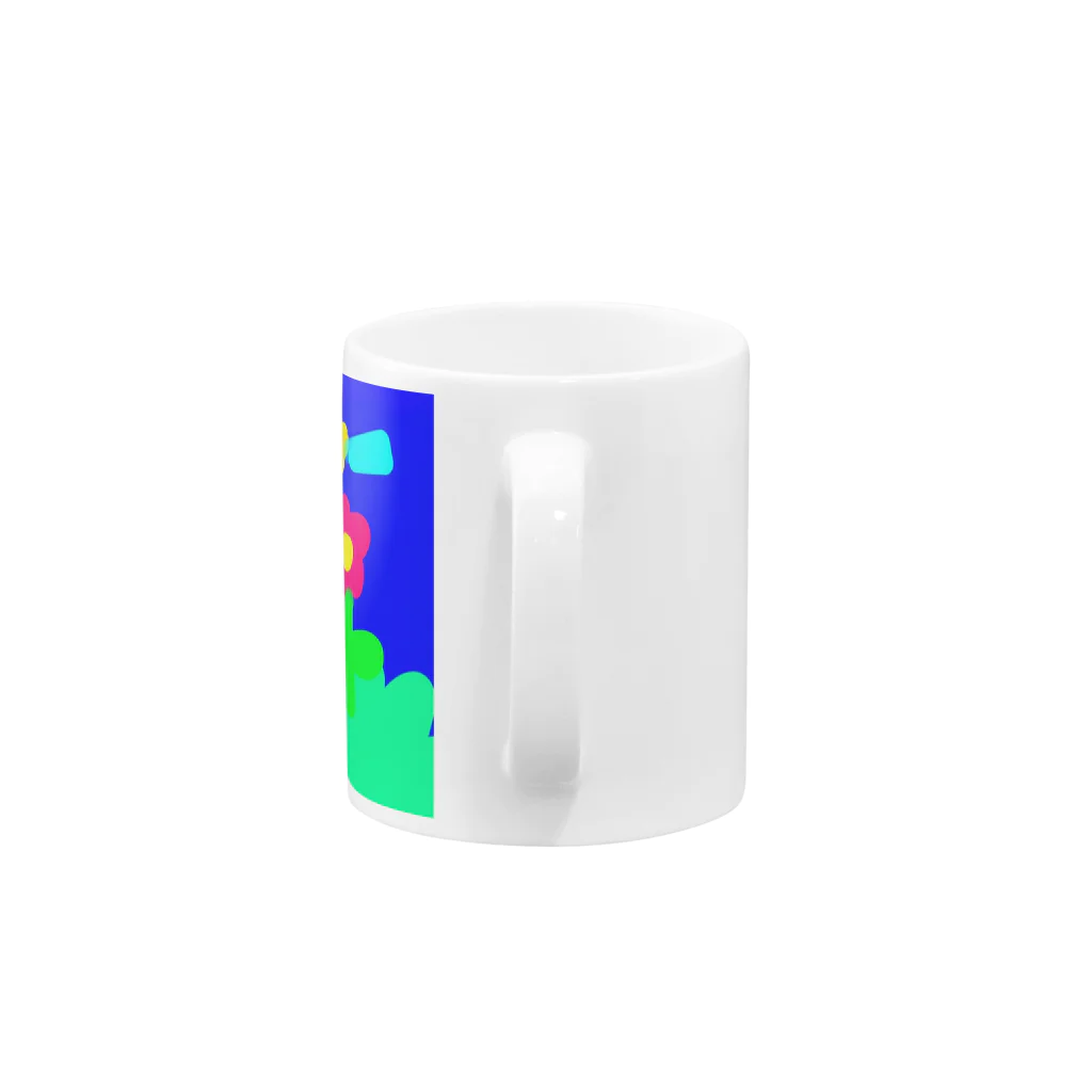 アミティエの7歳・夜空の花畑 Mug :handle