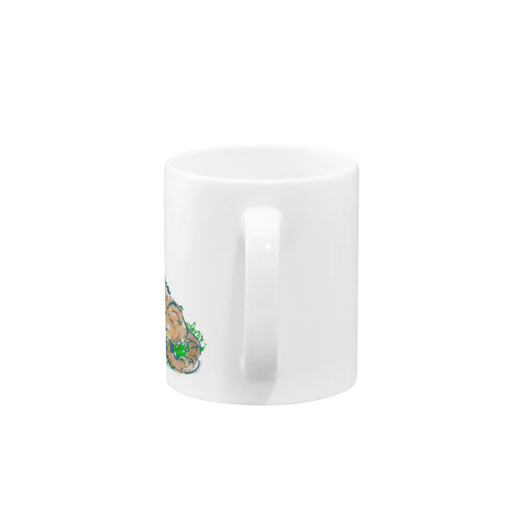 Atelir SOLEILの猫ちゃん 親子 Mug :handle