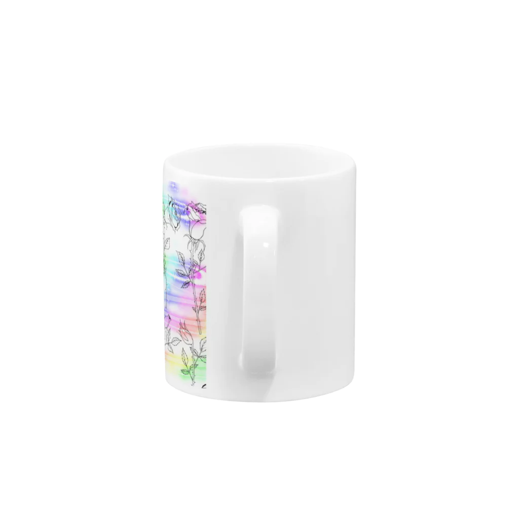 puni_puni_の棘の罠 Mug :handle