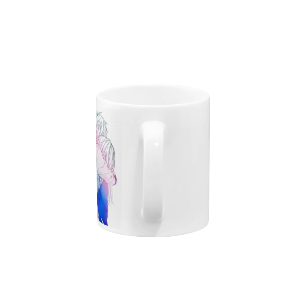 桜花の恋愛 Mug :handle