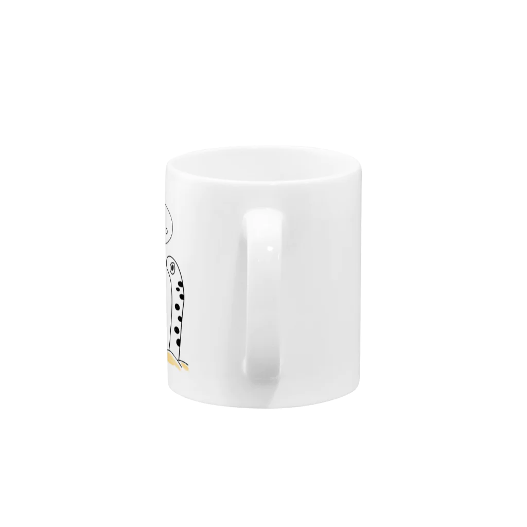 おともるのチンアナゴ Mug :handle