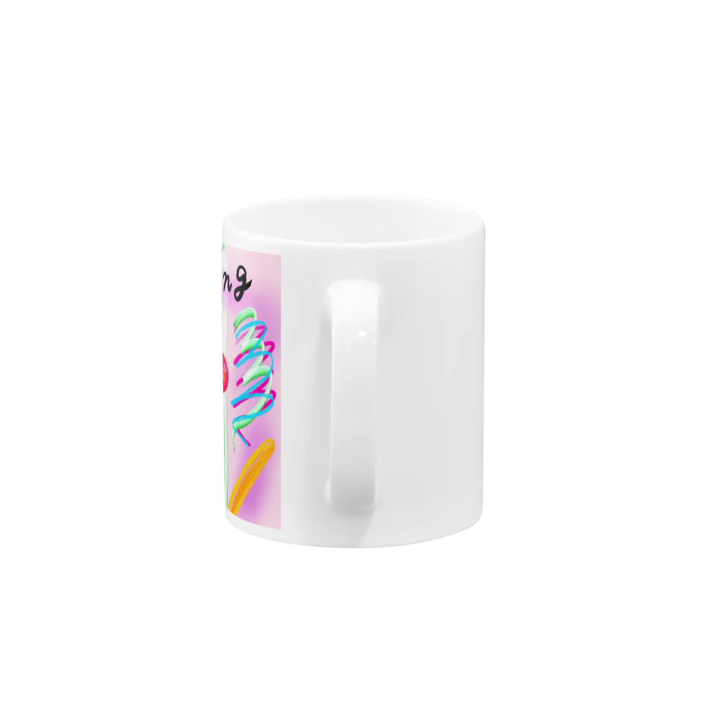 Masha's Houseの羽 Mug :handle