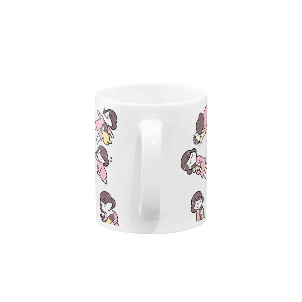 倉田けいのすこやかな母子 Mug :handle